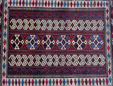 Persian Balouchi Prayer Rug 1.1x1m