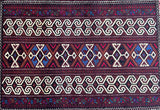 Persian Balouchi Prayer Rug 1.1x1m