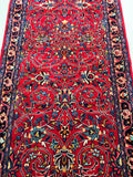 4m Persian Sarough Hall Runner - shoparug