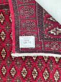 1.9x1.1m Bokhara Turkoman Persian Rug