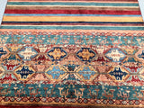 2.4x1.7m Shawl Design Super Kazak Rug - shoparug