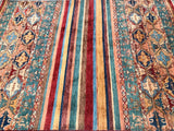 2.4x1.7m Shawl Design Super Kazak Rug - shoparug