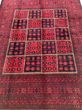 2.35x1.75m Tribal Afghan Khal Rug - shoparug