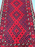 Tribal Afghan Maymana Kilim Rug 2x1m