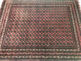 1.9x1.5m Mori Gol Roshnai Afghan Rug - shoparug