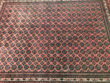 1.9x1.5m Mori Gol Roshnai Afghan Rug - shoparug