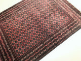 1.9x1.5m Mori Gol Roshnai Afghan Rug - shoparug