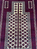 1.5x1m Balouchi Persian Prayer Rug - shoparug