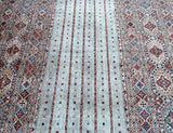 Shawl Design Afghan Super Kazak Rug 2.4x1.7m