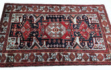 2x1.2m Tribal Zanjan Persian Rug