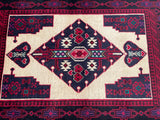 1.7x0.8m Persian Balouchi Prayer Rug