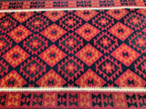 2.5x1.5m Tribal Mori Afghan Kilim Rug - shoparug