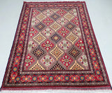 Tribal Afghan Roshnai Rug 2x1.5m