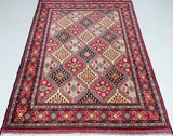 Tribal Afghan Roshnai Rug 2x1.5m