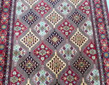 Tribal Afghan Roshnai Rug 2x1.5m