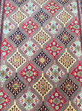 Tribal Afghan Roshnai Rug 2x1.5m