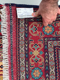 Tribal Afghan Roshnai Rug 2x1.5m