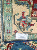 2x1.5m Aesthetic Blue Kazak Rug - shoparug